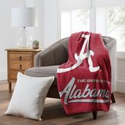 Alabama Northwest Signature Raschel Throw Blanket